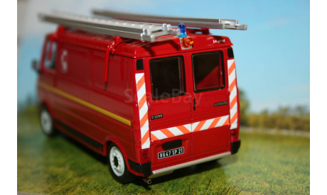 1/43 Citroen C35 Vehicules de Pompiers -IXO/ALTAYA, масштабная модель, scale43, Citroën