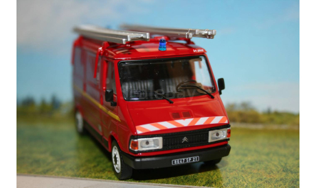 1/43 Citroen C35 Vehicules de Pompiers -IXO/ALTAYA, масштабная модель, scale43, Citroën