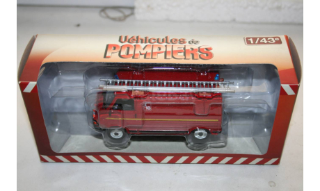 1/43 Citroen C35 Vehicules de Pompiers -IXO/ALTAYA, масштабная модель, scale43, Citroën