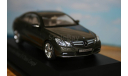 1/43 MERCEDES-BENZ E-Klasse Coupe (C207), grey / green metallic - SCHUCO, масштабная модель, scale43