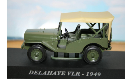 1/43 DELAHAYE VLR , olive-green (1964) -IXO/Altaya, масштабная модель, scale43