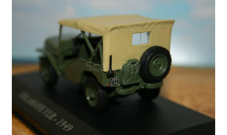 1/43 DELAHAYE VLR , olive-green (1964) -IXO/Altaya, масштабная модель, scale43
