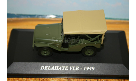 1/43 DELAHAYE VLR , olive-green (1964) -IXO/Altaya, масштабная модель, scale43