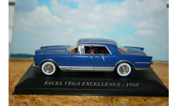 1/43 FACEL VEGA Excellence (1960), blue / silver (1952) -IXO/Altaya