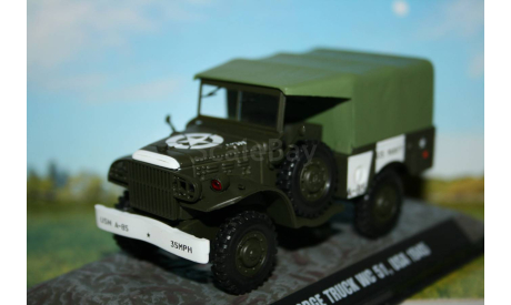 1/43 Dodge Truck WC 51,USA 1945-Legendare Militarfahrzeuge-Atlas, масштабная модель, scale43