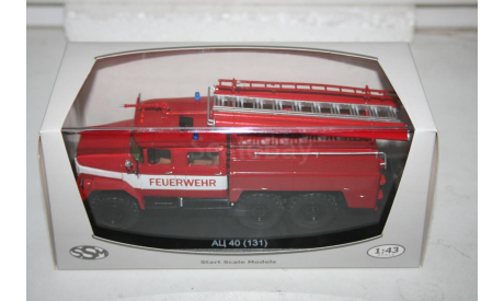 1/43 ЗИЛ-131 АЦ-40 (131) Feuerwehr- (SSM1083)-SSM, масштабная модель, Start Scale Models (SSM), scale43