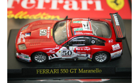 1/43 FERRARI 550 MARANELLO GT-Ferrari Collection №61 - Eaglemoss, масштабная модель, scale43