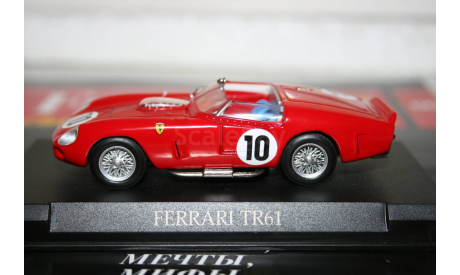 1/43 FERRARI 250 TESTA ROSSA (1961 SPIDER)-Ferrari Collection №60 - Eaglemoss, масштабная модель, scale43