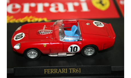 1/43 FERRARI 250 TESTA ROSSA (1961 SPIDER)-Ferrari Collection №60 - Eaglemoss, масштабная модель, scale43