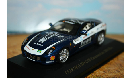 1/43 FERRARI F599 GTB Panamerican (2006), blue- (FER074)-IXO, масштабная модель, IXO Ferrari (серии FER, SF), scale43