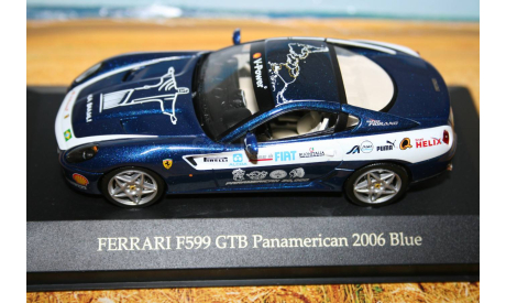 1/43 FERRARI F599 GTB Panamerican (2006), blue- (FER074)-IXO, масштабная модель, IXO Ferrari (серии FER, SF), scale43