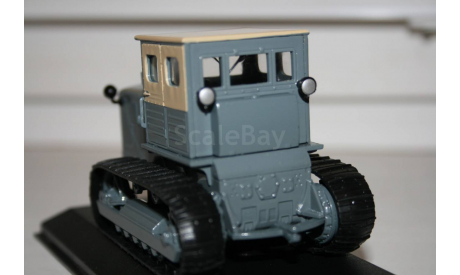 1/43 Сталинец-80 ТРАКТОРЫ №45 HACHETTE, масштабная модель, scale43