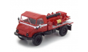 1/43 Mercedes-Benz UNIMOG 404 Пожарный, Италия - HACHETTE, масштабная модель, scale43