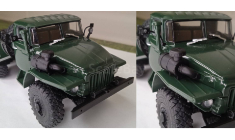 Фильтр УРАЛ патрубком вперёд, сборная модель (другое), Fazo_lab, scale43