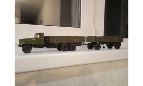 Подкатная тележка ЧМЗАП-8379, сборная модель (другое), Fazo_lab, scale43