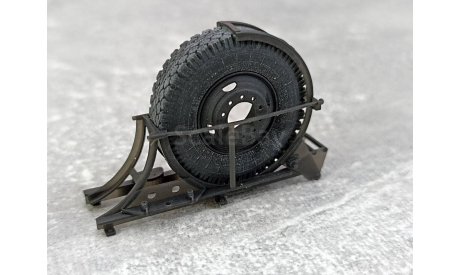 ДЗК КрАЗ-258 одинарный, сборная модель (другое), Fazo_lab, scale43