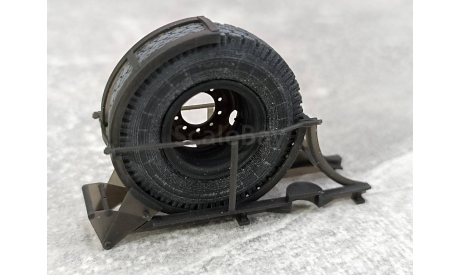 ДЗК КрАЗ-258 одинарный, сборная модель (другое), Fazo_lab, scale43