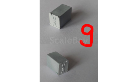 Ящики, рундуки, запчасти для масштабных моделей, Fazo_lab, 1:43, 1/43