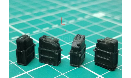 Канистры 20л, запчасти для масштабных моделей, Fazo_lab, 1:43, 1/43