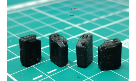 Канистры 20л, запчасти для масштабных моделей, Fazo_lab, 1:43, 1/43