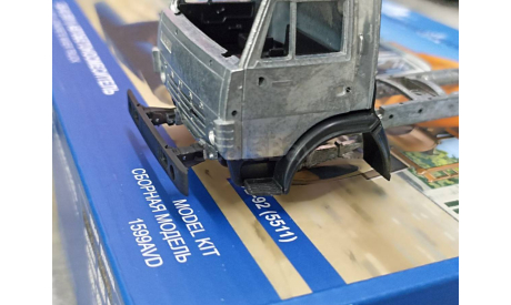 Бампер Камаз 4310 поздний Под AVD/SSM, запчасти для масштабных моделей, Fazo_lab, scale43