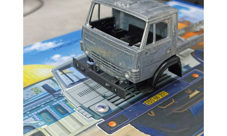 Бампер Камаз 4310 ранний Под AVD/SSM, запчасти для масштабных моделей, Fazo_lab, scale43