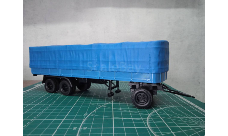 Подкатная тележка ЧМЗАП-8379, сборная модель (другое), Fazo_lab, scale43