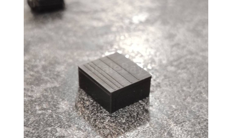 Ящик  АКБ КрАЗ, сборная модель (другое), Fazo_lab, 1:43, 1/43