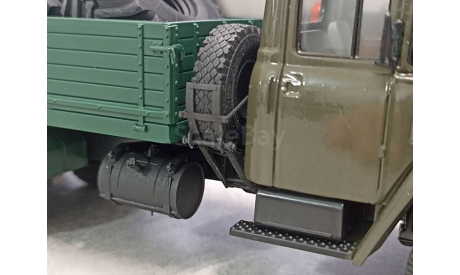 ДЗК КрАЗ-250 с ящиком, сборная модель (другое), Fazo_lab, 1:43, 1/43