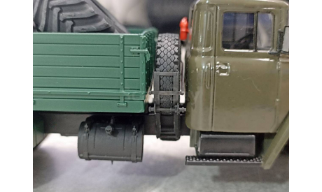 ДЗК КрАЗ-250 с ящиком, сборная модель (другое), Fazo_lab, 1:43, 1/43