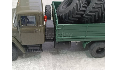 ДЗК КрАЗ-250 с ящиком, сборная модель (другое), Fazo_lab, 1:43, 1/43