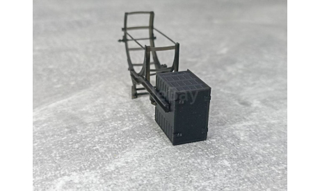 ДЗК КрАЗ-260 с перевернутым ящиком, сборная модель (другое), Fazo_lab, 1:43, 1/43