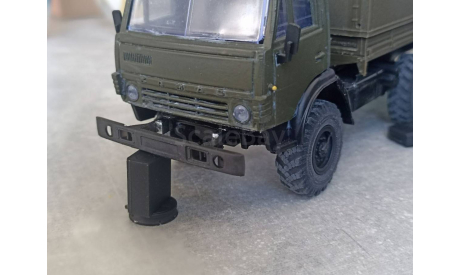 Бампер Камаз 4310 поздний Под Элекон, запчасти для масштабных моделей, Fazo_lab, scale43