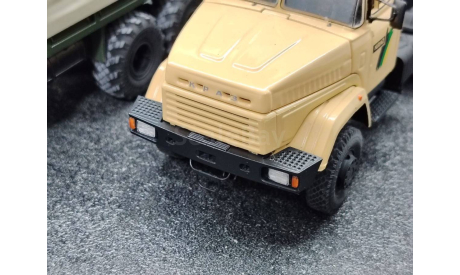 Бампер КрАЗ 6446, запчасти для масштабных моделей, Fazo_lab, scale43
