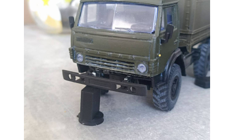 Бампер Камаз 4310 ранний Под Элекон, запчасти для масштабных моделей, Fazo_lab, scale43