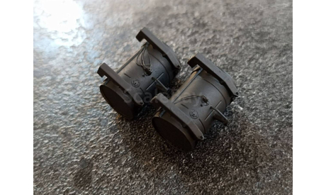 Баки КрАЗ круглые поздние, сборная модель (другое), Fazo_lab, scale43