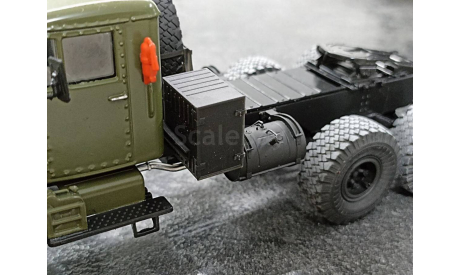 ДЗК КрАЗ-255Б1, сборная модель (другое), Fazo_lab, scale43
