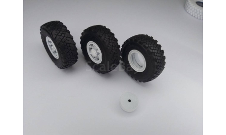 Колеса Краз-6446 / 6503 /6322 / 5233, запчасти для масштабных моделей, Fazo_lab, 1:43, 1/43