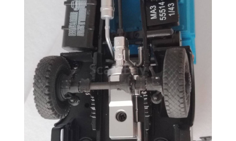 Передний мост МАЗ 5434, 6425, 6517, запчасти для масштабных моделей, Fazo_lab, scale43