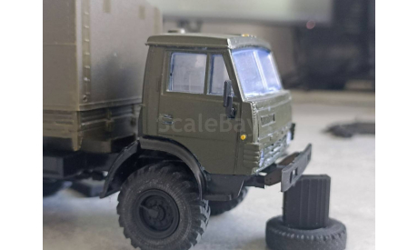 Высокий бампер Камаз 5320 ранний Под Элекон, запчасти для масштабных моделей, Fazo_lab, scale43