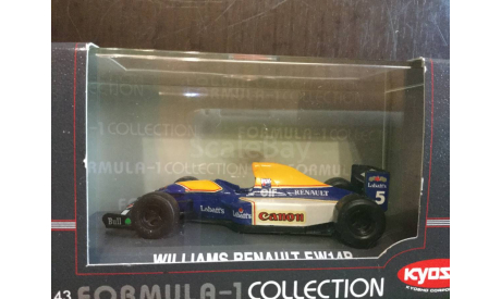 1/43 Kyosho Williams Renault FW14B Formula-1, масштабная модель, scale43