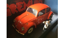 1/24 Greenlight Volkswagen Beetle 1967 Gremlins, масштабная модель, scale24