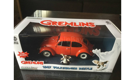 1/24 Greenlight Volkswagen Beetle 1967 Gremlins, масштабная модель, scale24