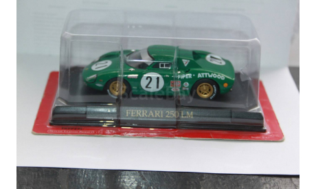 FERRARI 250 LM, журнальная серия Ferrari Collection (GeFabbri), 1:43, 1/43, Ferrari Collection (Ge Fabbri)