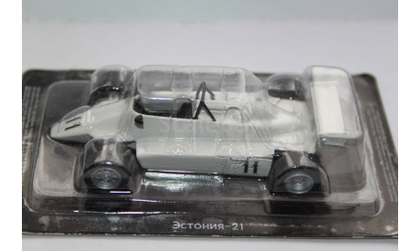 эстония 21, масштабная модель, Автолегенды СССР журнал от DeAgostini, scale43