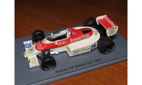 Arrows A6, 1983, Марк Зурер. Сборка из кита SMTS, 1/43., масштабная модель, scale43