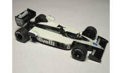 Brabham BT55, 1986, Элио де Анжелис. Сборка из кита Tameo. 1/43