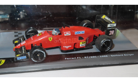 Ferrari F1/87-88, Герхард Бергер, 1988. Модель Onyx, 1/43, масштабная модель, scale43