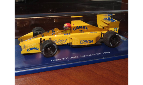 Lotus 101, 1989, Нельсон Пике. Модель Onyx, 1/43, масштабная модель, scale43