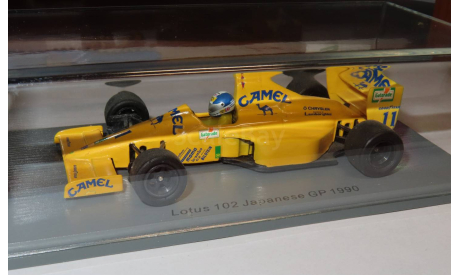 Lotus 102, 1990, Дерек Уорвик. Модель Onyx, 1/43, масштабная модель, scale43